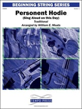 Personent Hodie Orchestra sheet music cover